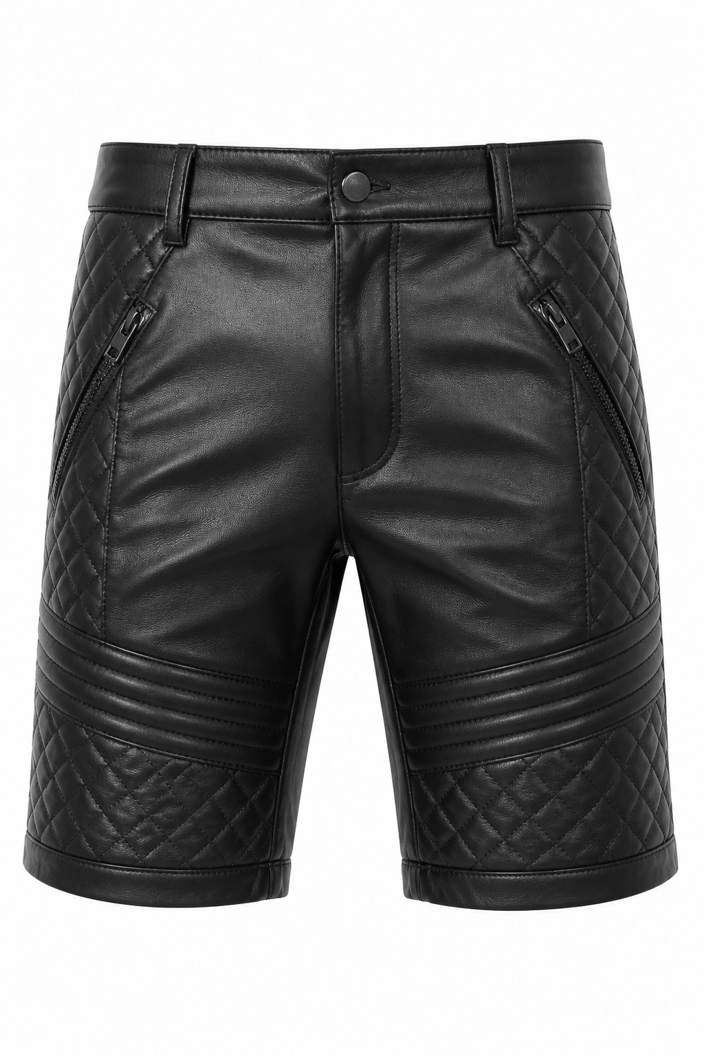 Leather shorts collection